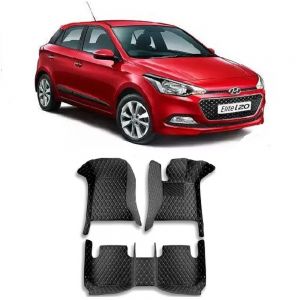 Floor Mats for Elite i20 - Black
